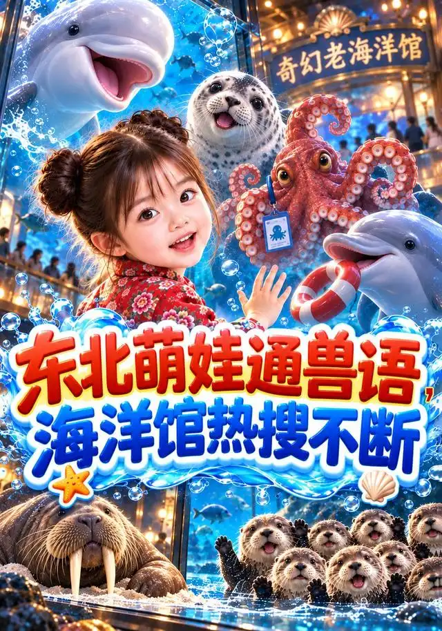东北萌娃通兽语海洋馆热搜不断（140集）