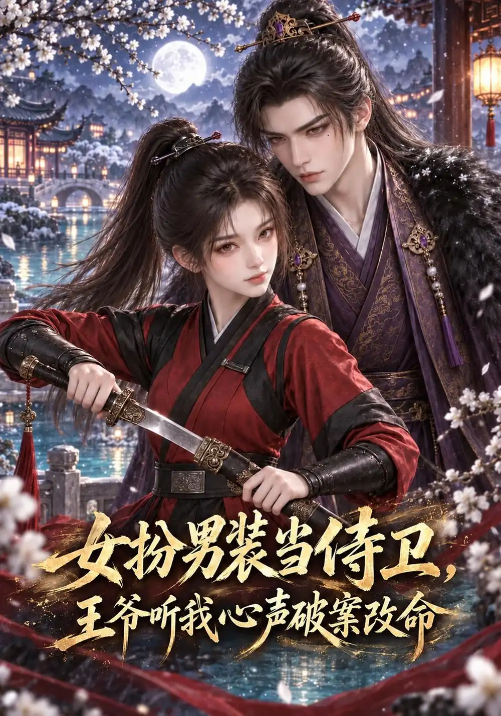 女扮男装当侍卫王爷听我心声破案改命（197集）