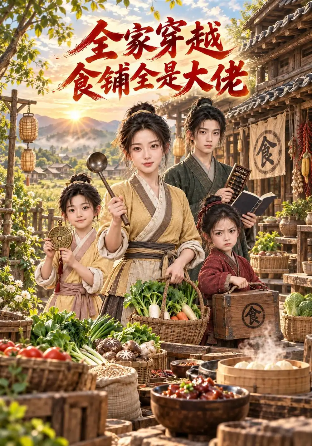 全家穿越食铺全是大佬（240集）