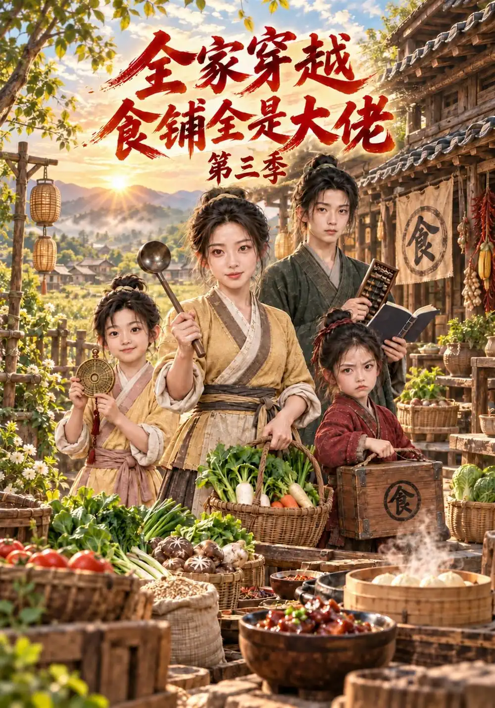全家穿越食铺全是大佬第三季（146集）
