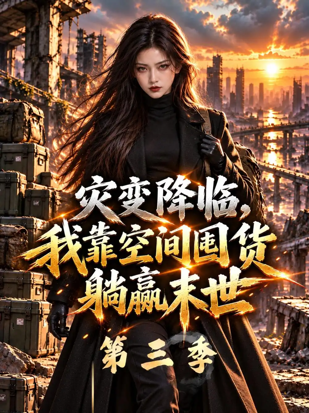 灾变降临我靠空间囤货躺赢末世第三季（100集）