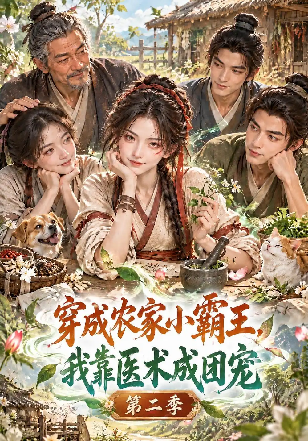 穿成农家小霸王我靠医术成团宠第二季（500集）