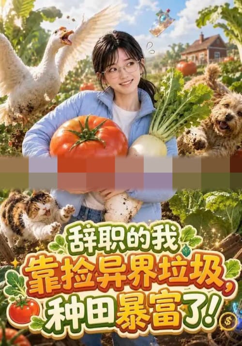 辞职的我靠捡异界垃圾，种田暴富了！（116集全）AI短剧