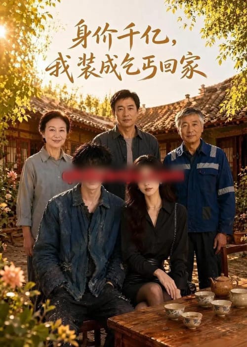身价千亿，我装成乞丐回家（80集全）AI短剧