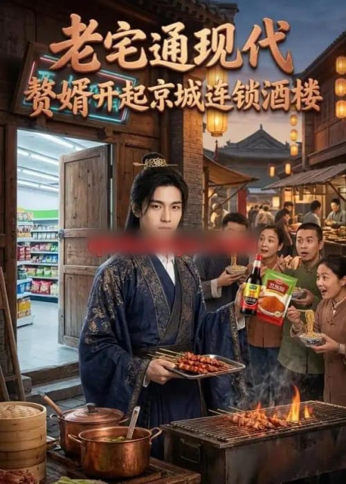 老宅通现代，赘婿开起京城连锁酒楼（120集全）AI短剧