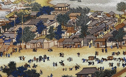 在明初洪武年间，明朝的商业和城市经济如何繁荣发展？