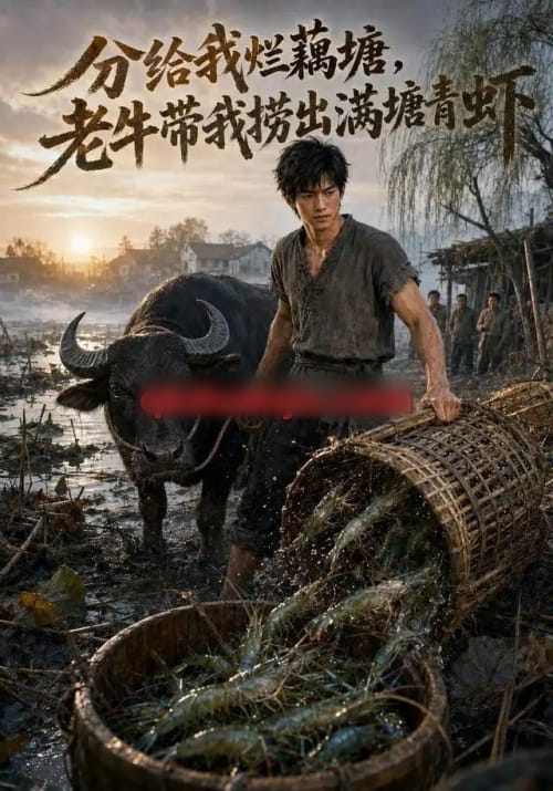 分给我烂藕塘，老牛带我捞出满塘青虾（70集全） AI短剧