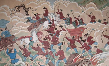 在周文王统治前期，周国的国力又是如何逐渐强大？