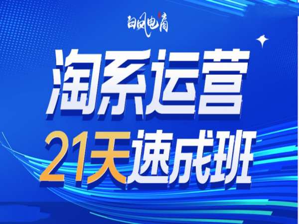 淘系运营21天速成班35期，年前最后一波和2025方向 - 冒泡网项目
