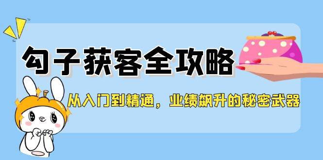 从入门到精通，勾子获客全攻略，业绩飙升的秘密武器 - 福缘网项目