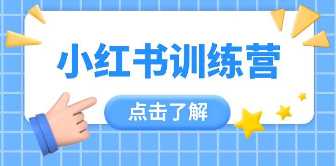 小红书训练营，助小白入门，掌握技巧变达人，课程实操又全面 - 福缘网项目