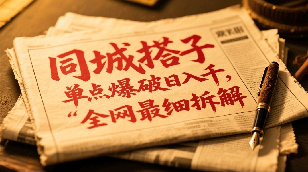 同城搭子群19.9单点爆破日入千，搭子组局月入万，全网最细拆解 - 福缘网项目