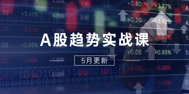 A股趋势实战课：主力动向+政策红利，2025全年策略5月更新 - 中创网项目