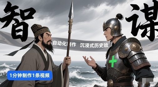 扣子工作流一键生成沉浸式历史故事，一天工作量，3分钟搞定 - 冒泡网项目