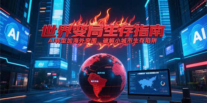 付费文章《世界变局生存指南，AI转型加海外突围，破解小城市生存陷阱》 - 中创网项目