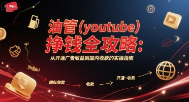 油管(youtube)挣钱全攻略：从开通广告收益到国内收款的实操指南 - 冒泡网项目